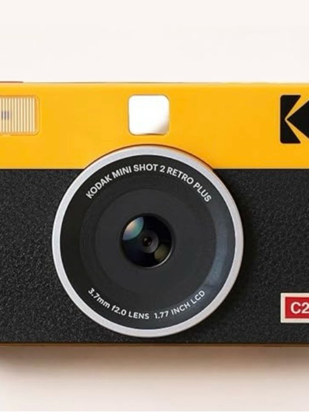 Kodak Mini Shot 2 Retro Plus Instant Camera - Yellow & Black.